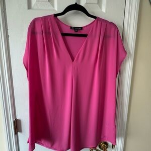 INC International Concepts inverted pleat blouse